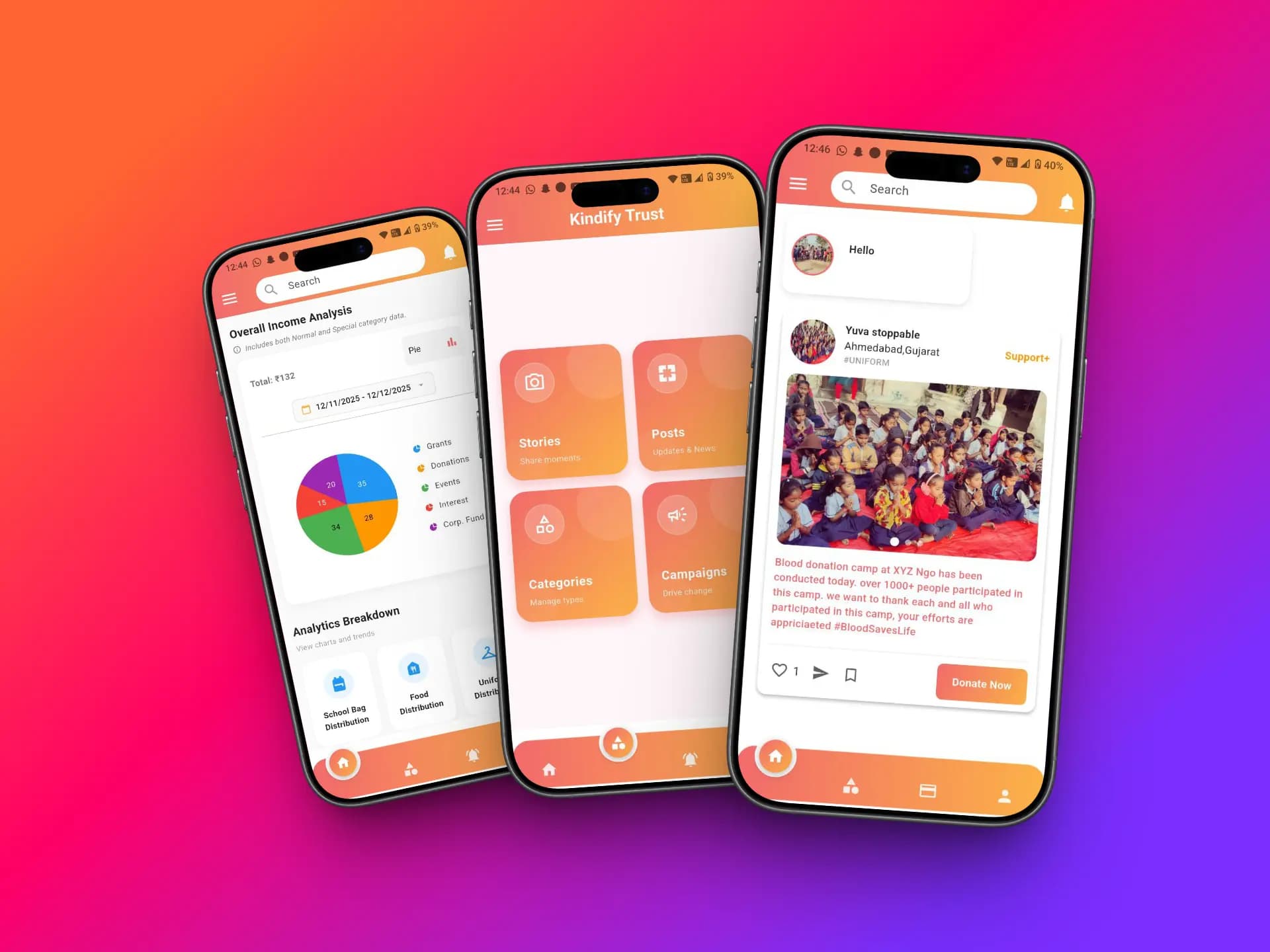 Kindify — Mobile Application